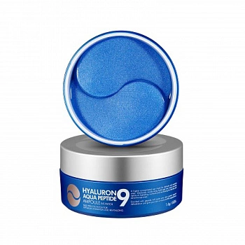 Увлажняющие гидрогелевые патчи с пептидами Hyaluron Aqua Peptide 9 Ampoule Eye Patch