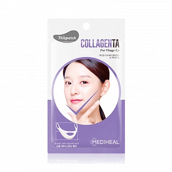 Патч для подтяжки линии подбородка This Patch Collagenta For Visage Up