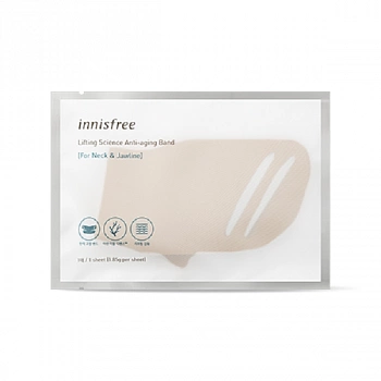 Антивозрастные патчи (подбородок и шея) Lifting Science Anti-aging Band 1